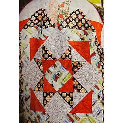 Buckeye Medallion Quilt Kit Designed by Kim Forman, Forman Creative