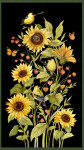 Sunflower Splendor by Susan Winget for Wilmington Fabrics