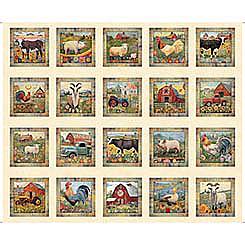 Heartland Farm Picture Patch by Morris Creative Group for QT Fabrics