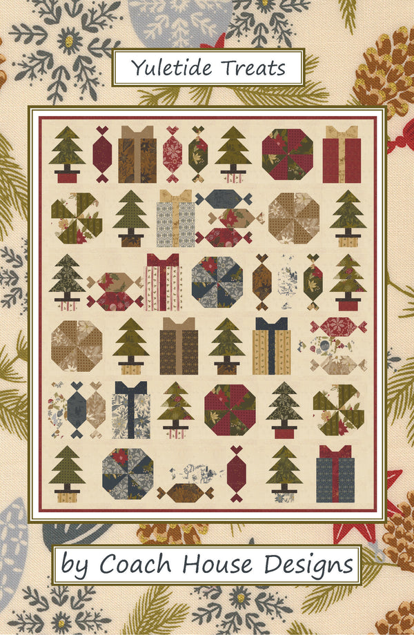 Old World Yuletide  by Fancy That Design House for Moda