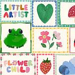 Wee Blue Bell Patchwork from Lewis & Irene