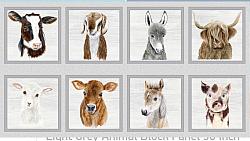 Little Seedlings Farm Animal 36" Panel