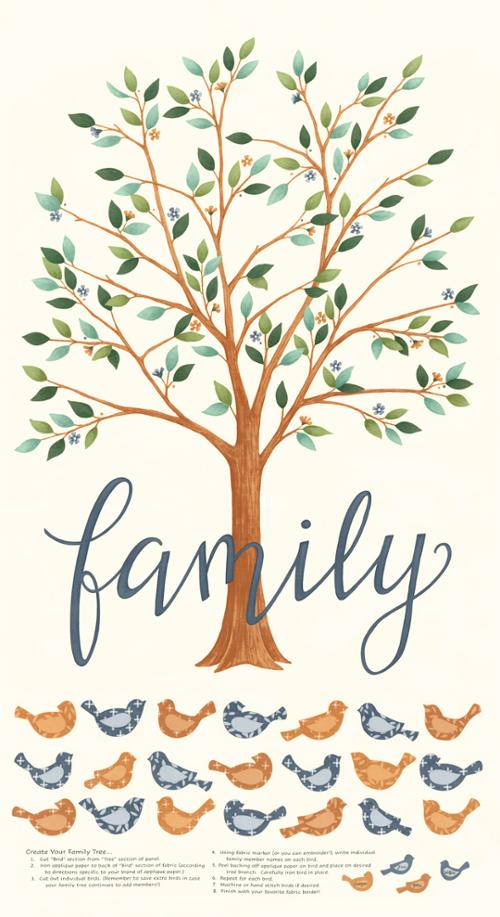 Family Tree by Deb Strain for Moda