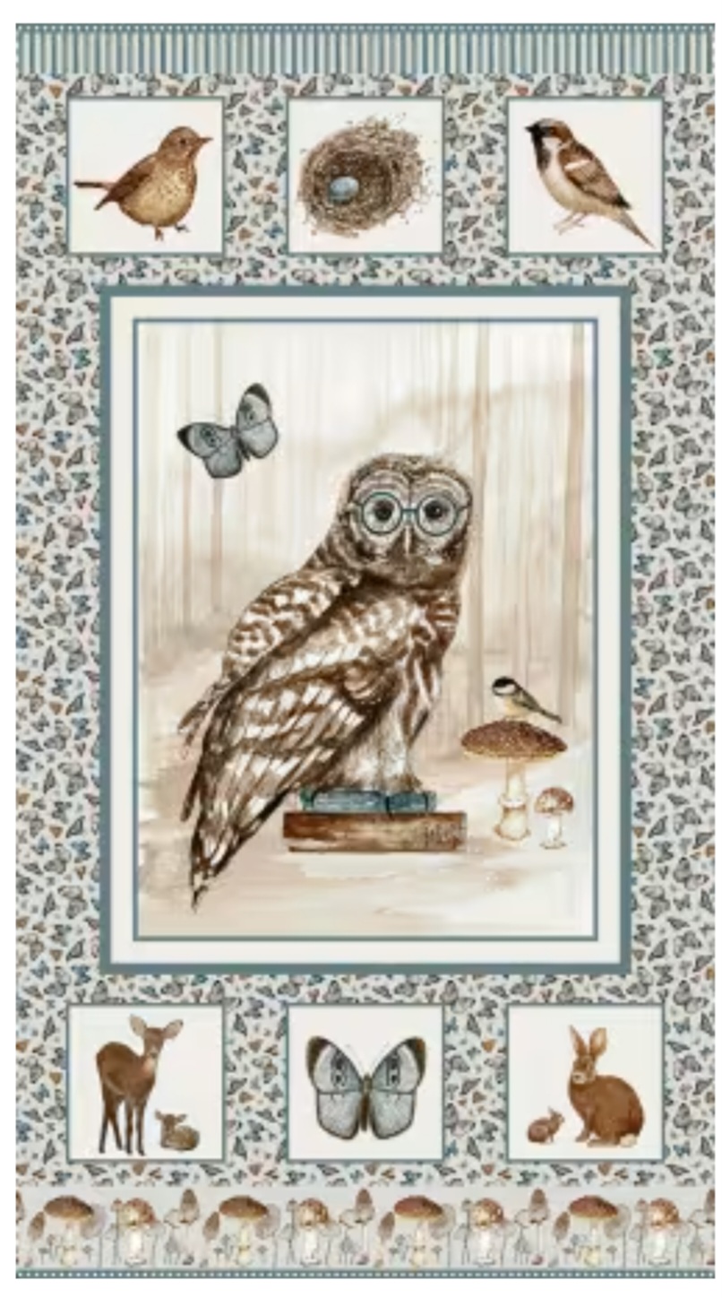 Whimsical Woods by Dawn Rosengren for Henry Glass