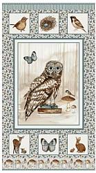 Whimsical Woods Multi Owl Panel