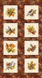 Oak and Berries Panel