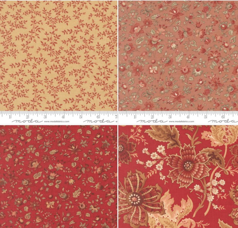 Le Jardin Rouge by French General for Moda