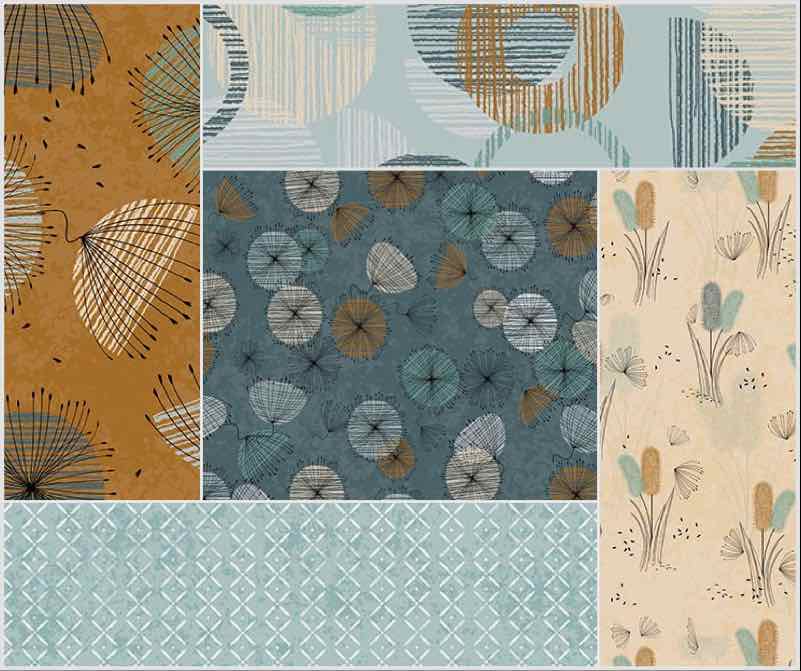 Wisps on the Wind by QT Fabrics