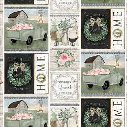 Farmhouse Patch White Cottage Farm - Beth Albert 3 Wishes