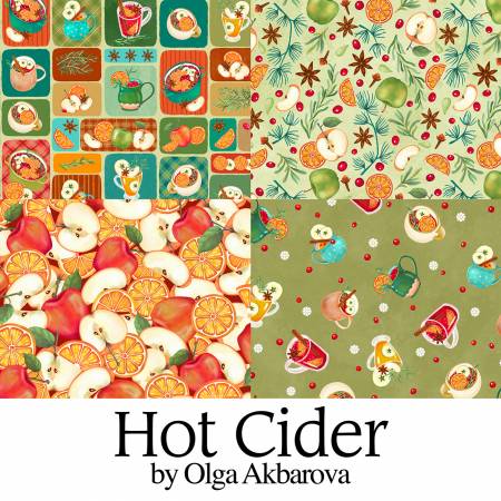 Hot Cider by Olga Akbarova of P & B Textiles