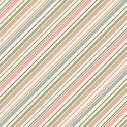 Multi Diagonal Stripe - Blessed by Nature Lisa Audit of Wilmington Fabrics