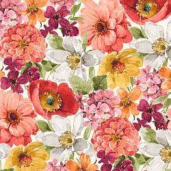 Multi Packed Florals -Blessed by Nature by Lisa Audit of Wilmington Fabrics