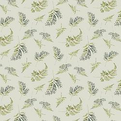 Green Fern Toss - Blessed by Nature by Lisa Audit of Wilmington Fabrics