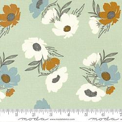 Woodlands &Wildflowers Bold Bloom Floral Pale Mint