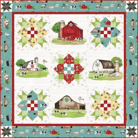 Spring Barn Quilts by Tara Reed of Riley Blake