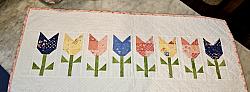 Tulip Table Runner or Bench Pillow starts Tuesday, April 23
