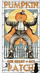 Pumpkin Patch 24”x43” Digitally Printed Pumpkin Poster Main Panel by J. Wecker-Frisch for Riley Blake Designs
