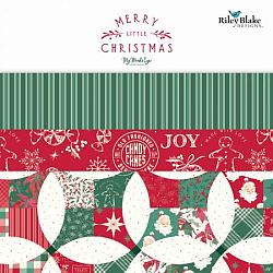 Merry LIttle Christmas 10 in Squares by My Minds Eye for Riley Blake Designs