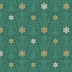 Damask, Deco The Halls by Jennifer Ellory Collection In Holiday for P&B Textiles