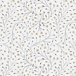 Paisley Paradise Daisy Floral Delicate Desert by Paintbrush Studios