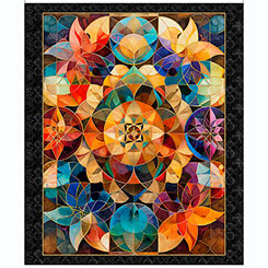 Kaleidoscope Panel Solstice by QT Fabrics
