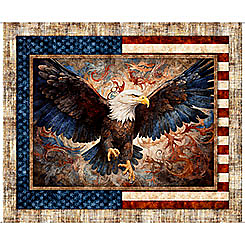 American Eagle Panel 1776 by QT Fabrics
