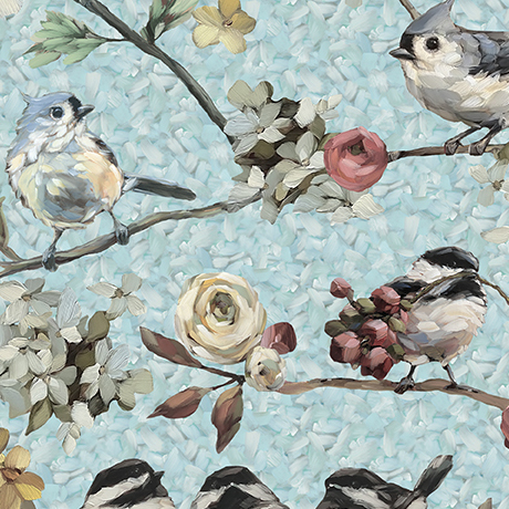 Daisies and Chickadees