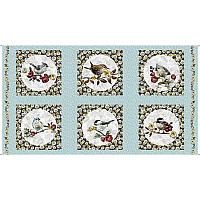 Daisies and Chickadees Panel